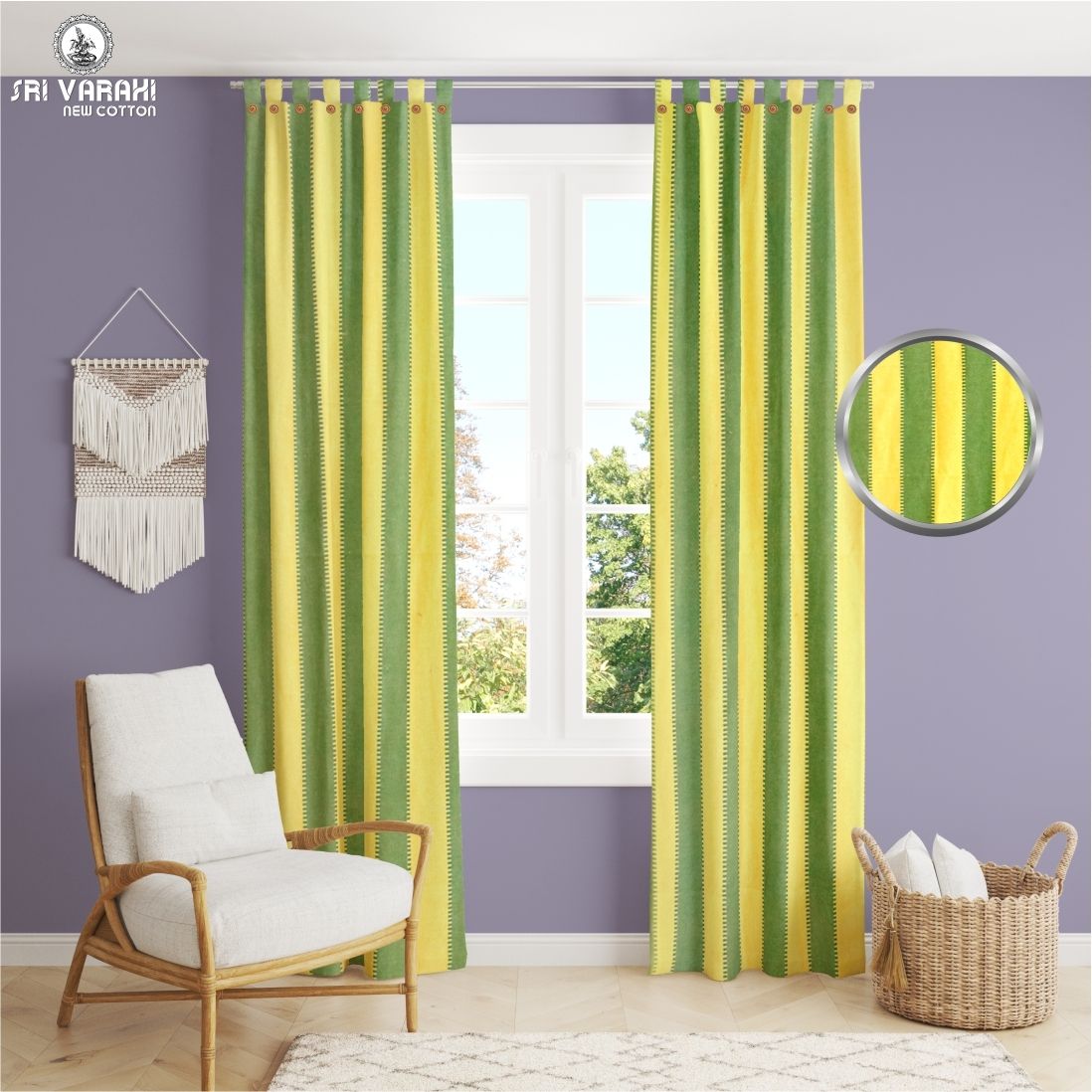 sri varahi new cotton CYG_56 Curtain Fabric-picture-31