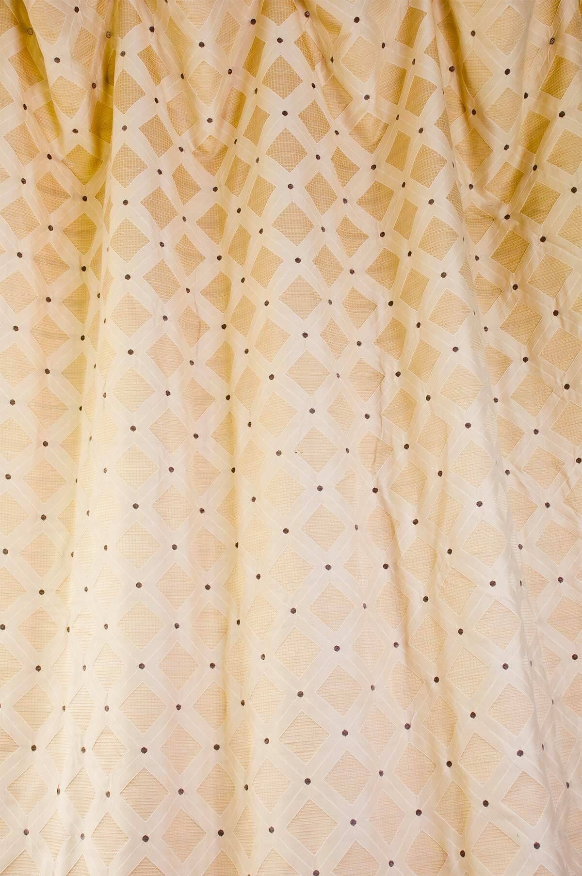 ubh Diamond-emb-fab-Haji Curtain Fabric-picture-39