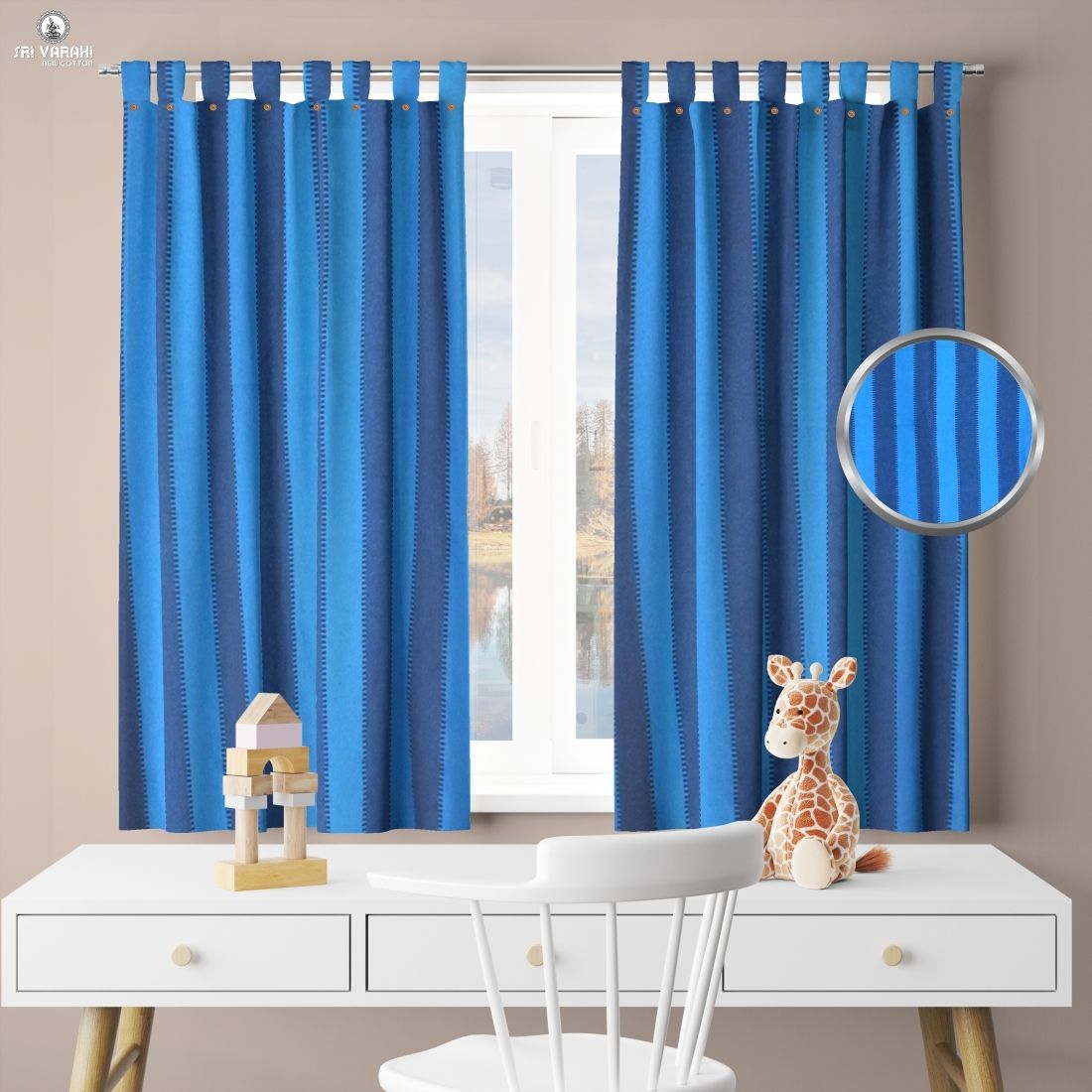 sri varahi new cotton CBBS_28 Curtain Fabric-picture-19