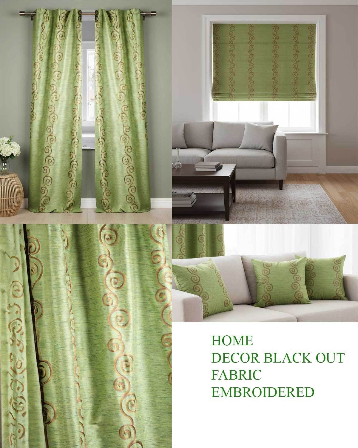 ubh JHARNA-EMB-FAB Curtain Fabric-picture-42