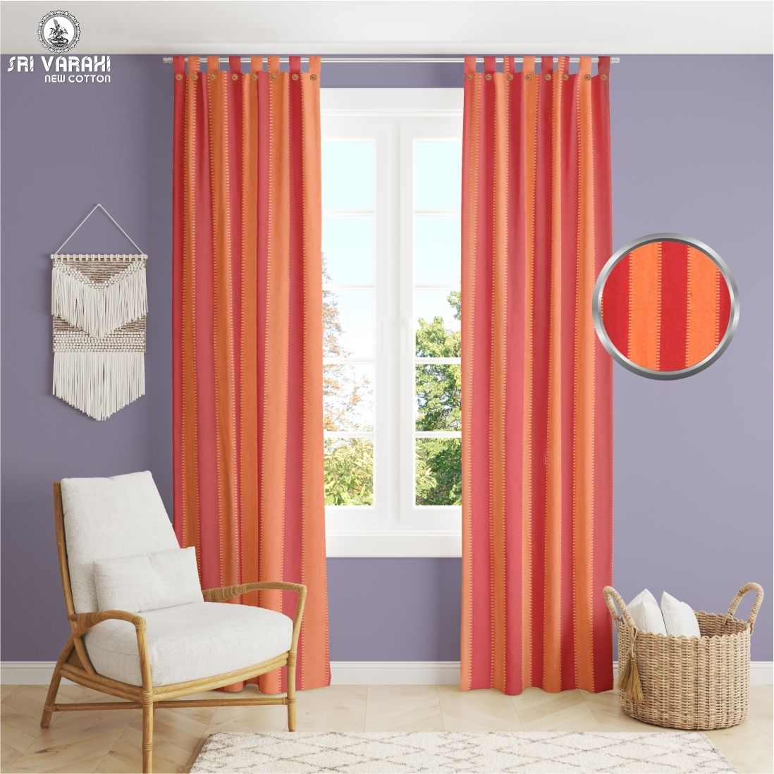 sri varahi new cotton CO_45 Curtain Fabric-picture-21