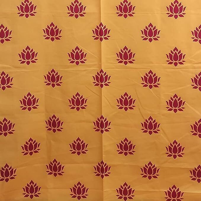 Banana Leaf Decoration Cloth Size: (5 x 8) Special for festival Curtain Fabric-image-15