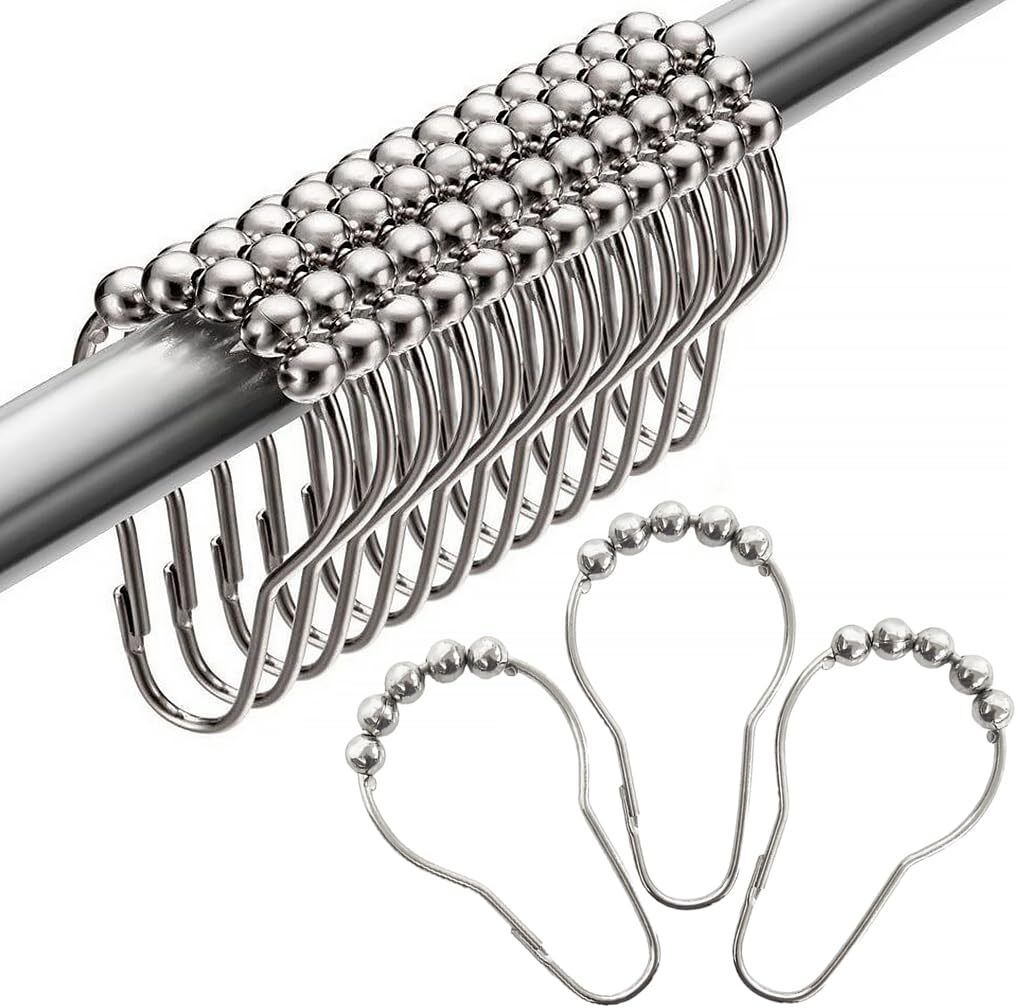 Glossy Shower Rod Hook