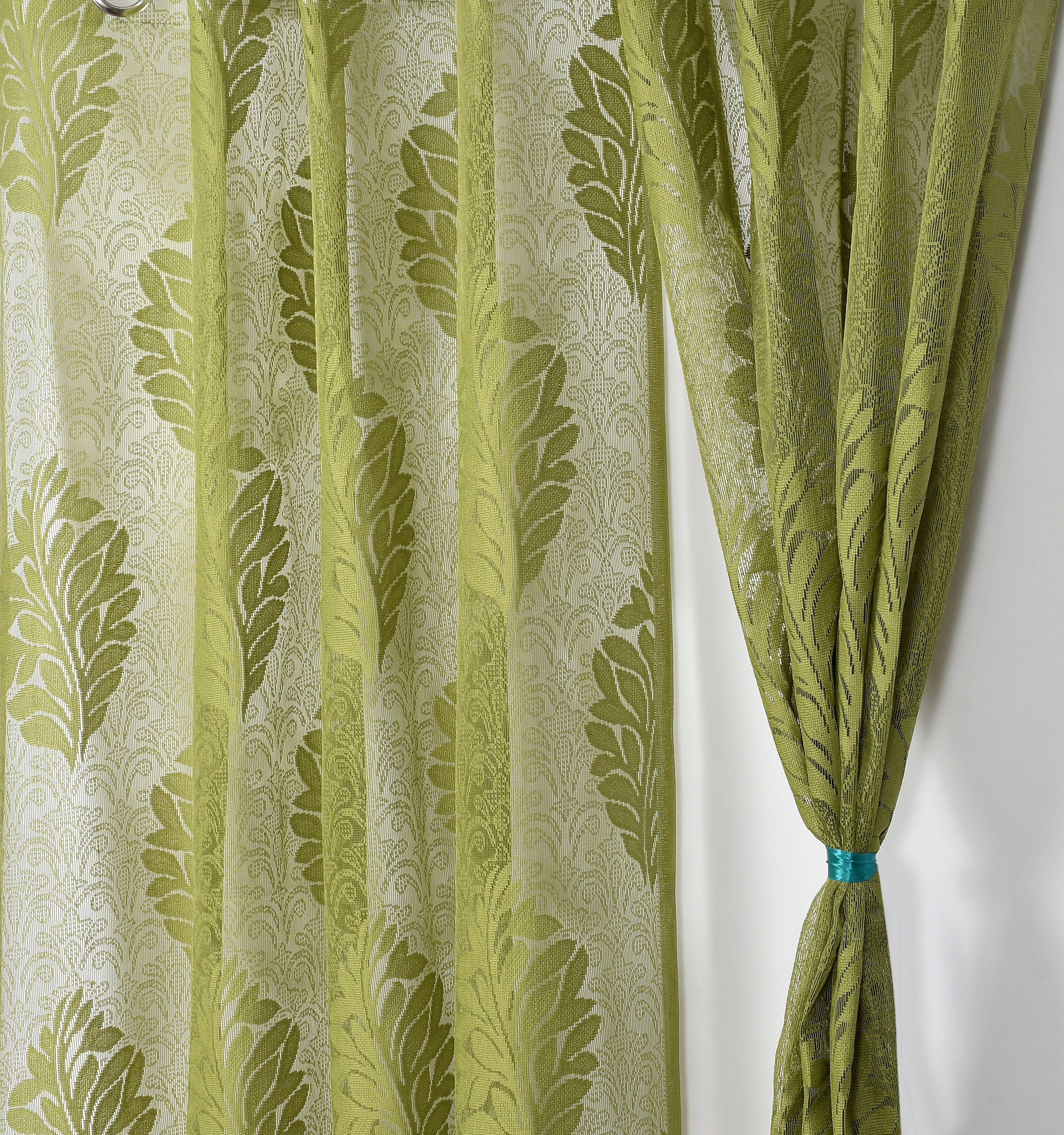 fabrilia 213 cm (7 ft) Door Net Semi Transparent Curtain (Pack Of 2)-picture-19