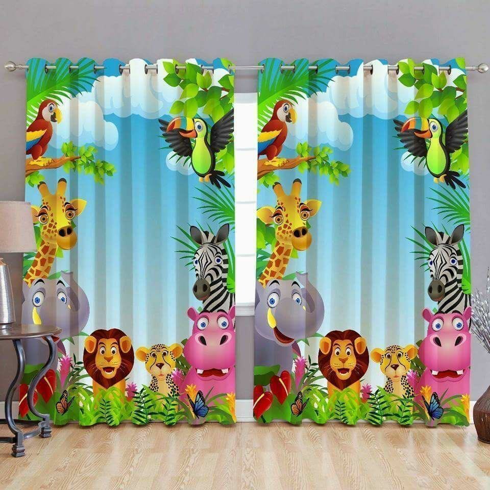 152 cm (5 ft) Window Polyester Semi Transparent Curtain (Pack Of 2)-image-34