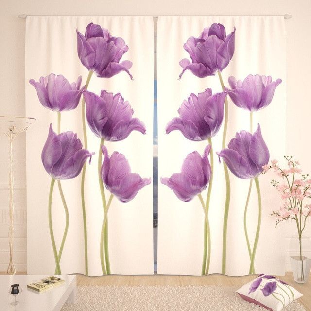154 cm (5 ft) Window Polyester Room Darkening Curtain (Pack Of 2)-image-26