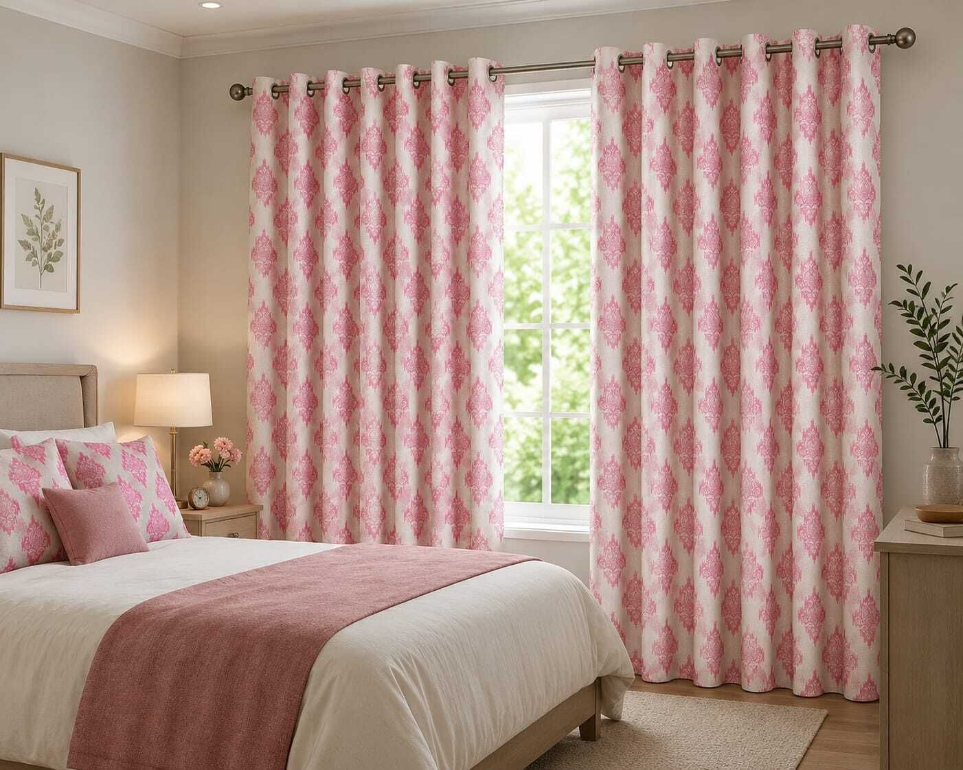 152 cm (5 ft) Window Polyester Room Darkening Curtain (Pack Of 2)-image-42
