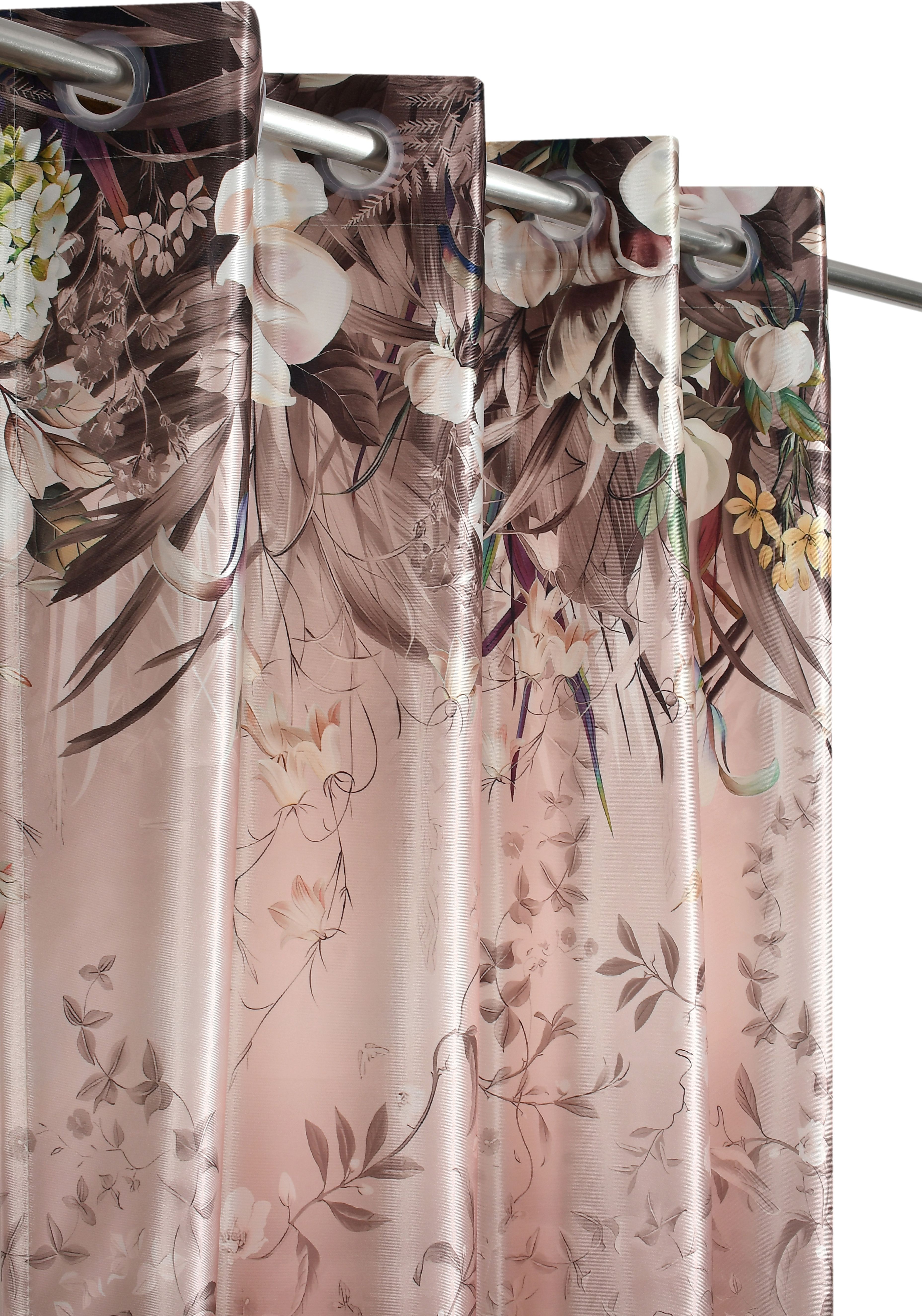 153 cm (5 ft) Window Polyester Room Darkening Curtain (Pack Of 2)-image-45