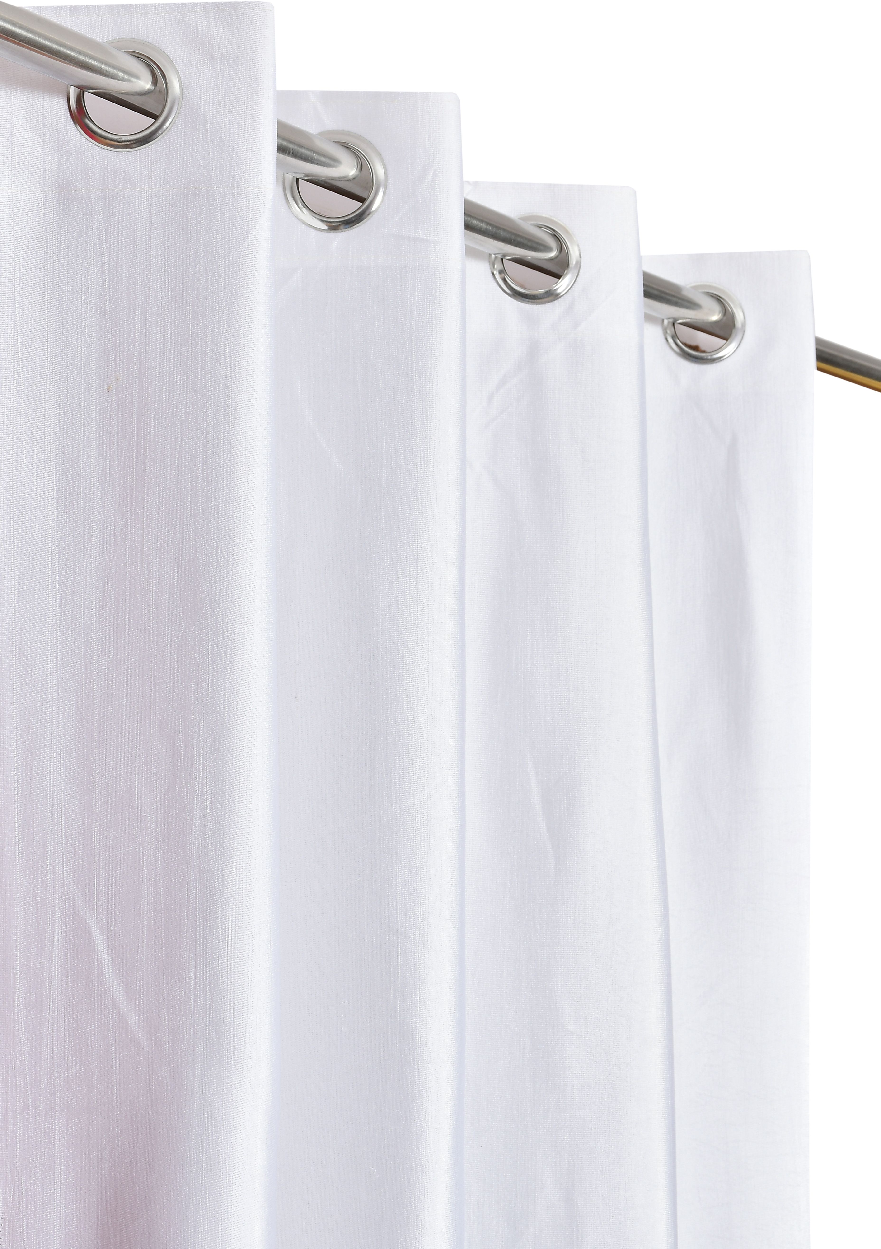 213 cm (7 ft) Polyester Semi Transparent Door Curtain Single Curtain-image-21