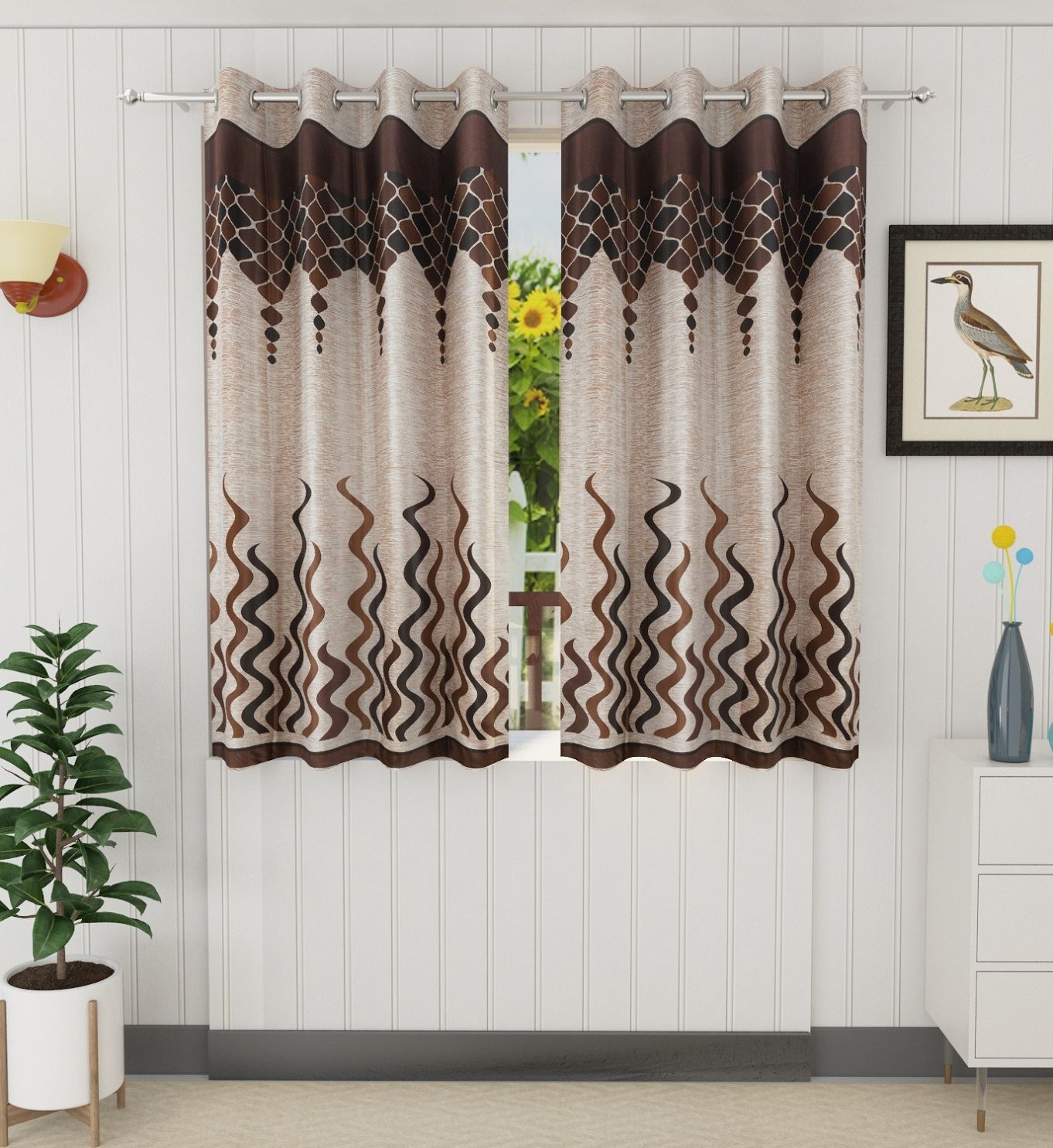 152 cm (5 ft) Polyester Window Curtain (Pack Of 2)-image-8
