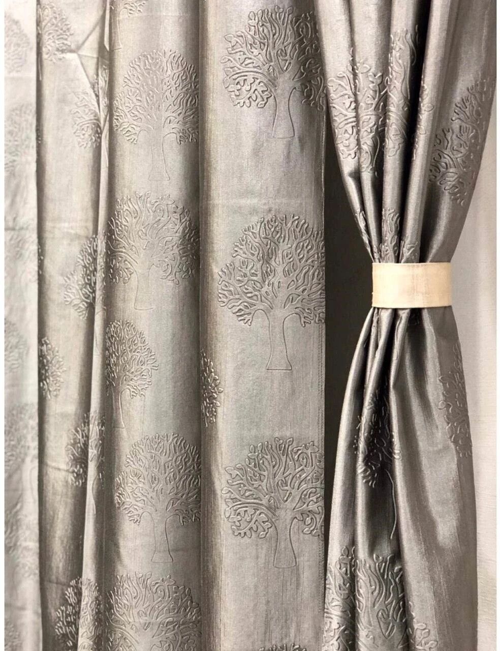 sr collection 152 cm (5 ft) Polyester Room Darkening Window Curtain (Pack Of 2)-picture-27