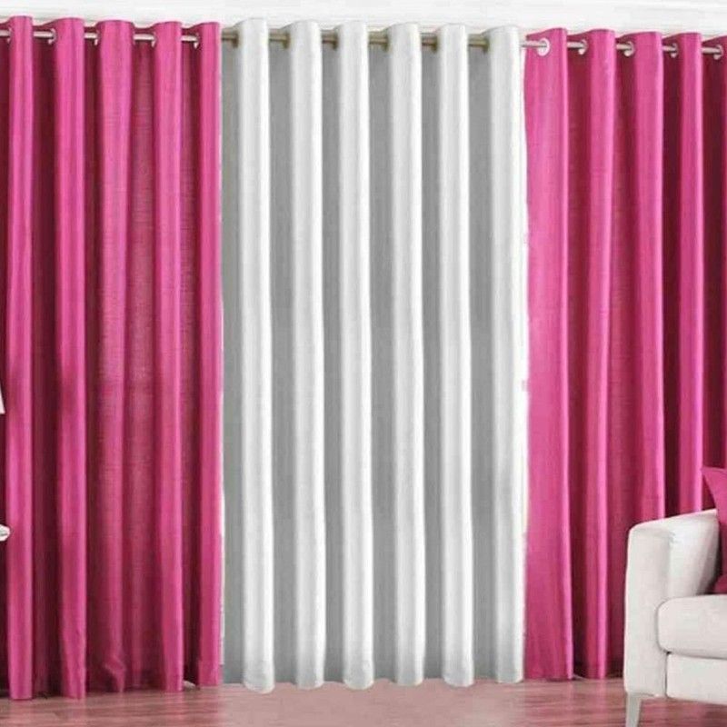 152 cm (5 ft) Window Polyester Blackout Curtain (Pack Of 3)-image-40