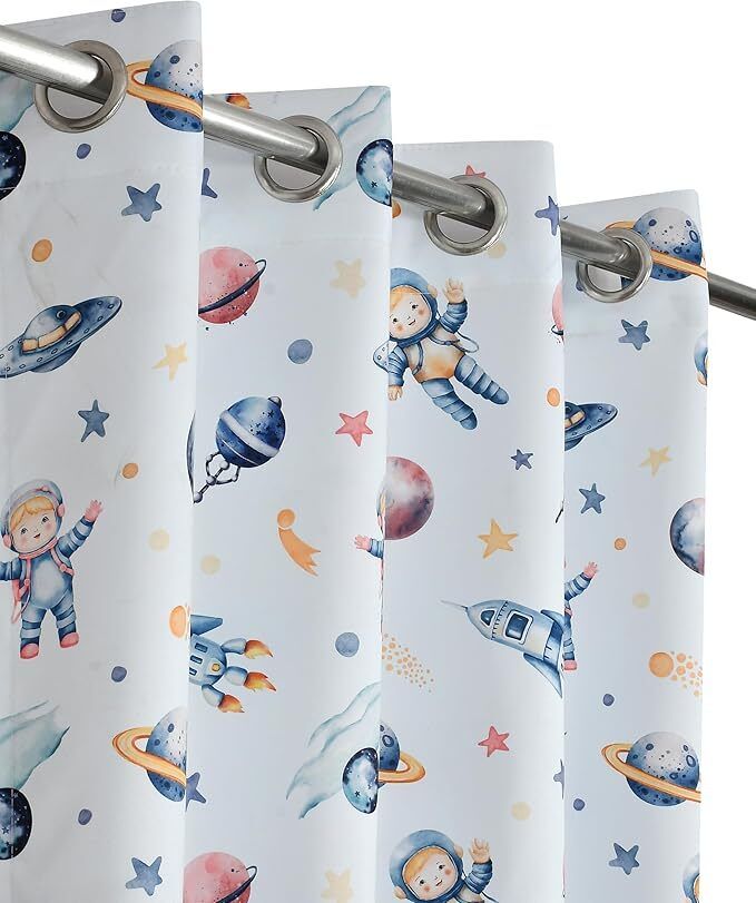 274.32 cm (9 ft) Long Door Polyester Blackout Curtain (Pack Of 2)-image-49