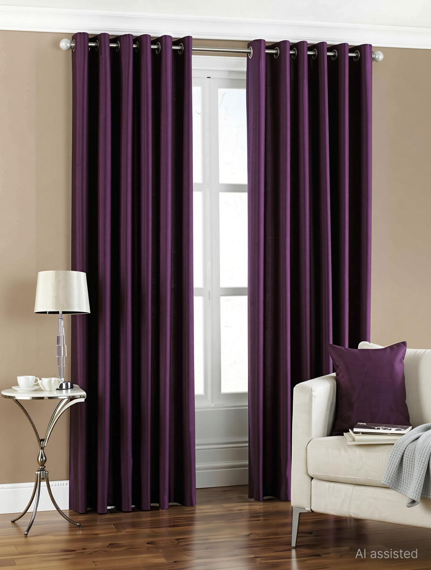 304 cm (10 ft) Long Door Polyester Semi Transparent Curtain (Pack Of 6)-image-14