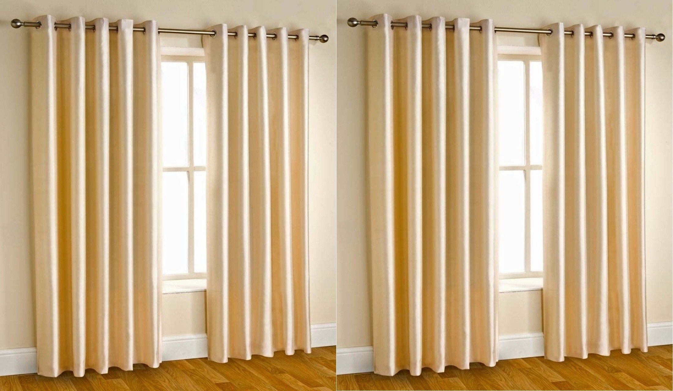 152 cm (5 ft) Polyester Semi Transparent Window Curtain (Pack Of 4)-image-42
