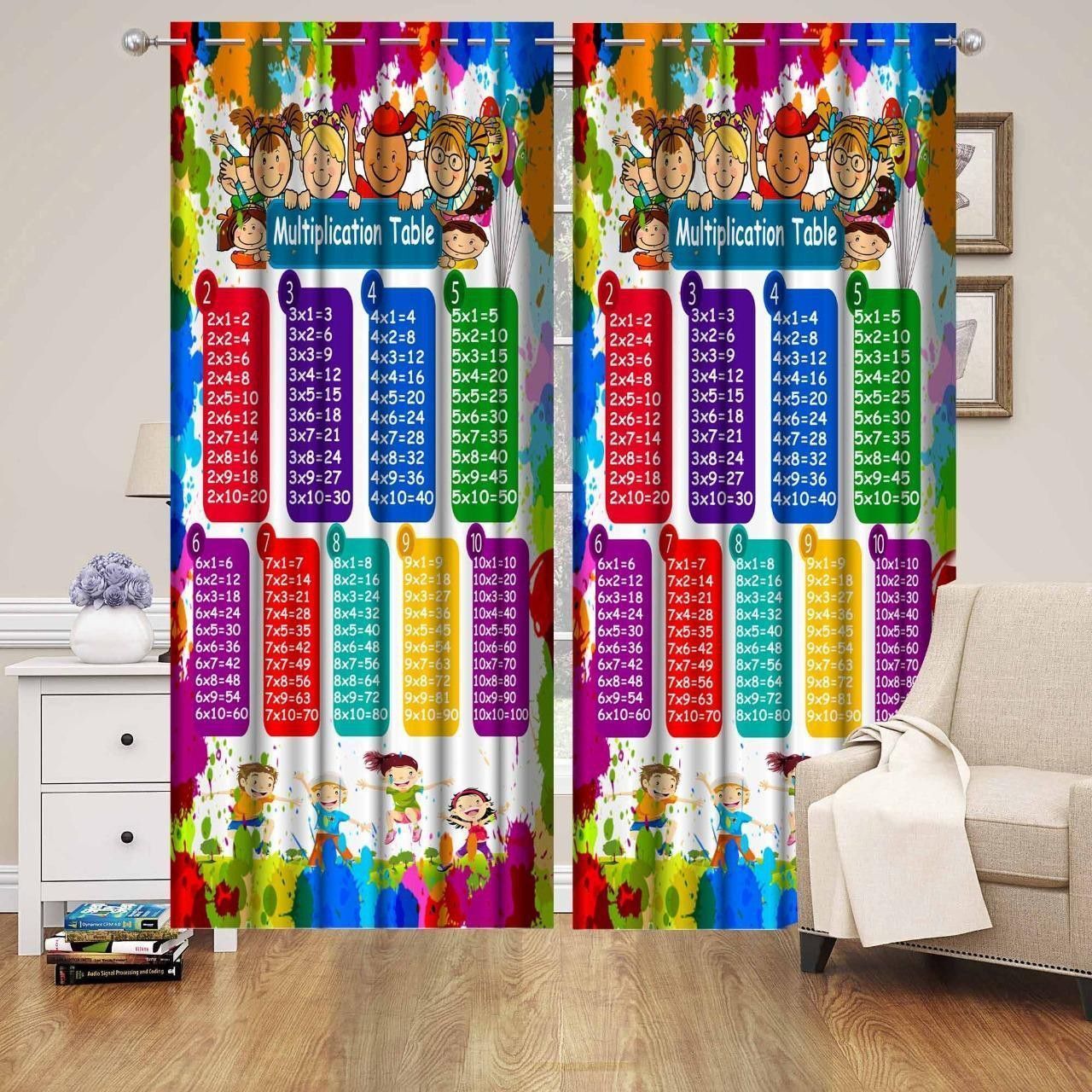 214 cm (7 ft) Door Polyester Room Darkening Curtain (Pack Of 2)-image-16