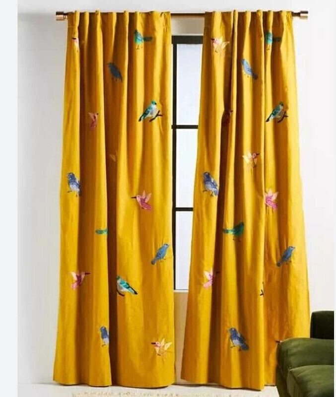 154 cm (5 ft) Polyester Room Darkening Window Curtain Single Curtain-image-7