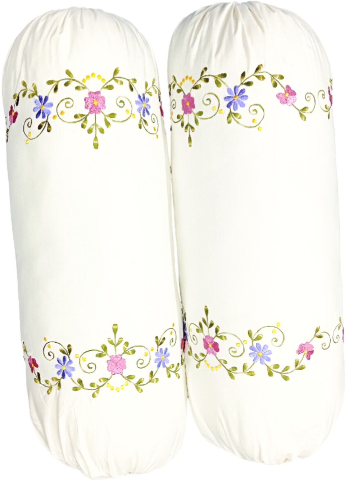 arsha chikankari Cotton Bolsters Cover-picture-23