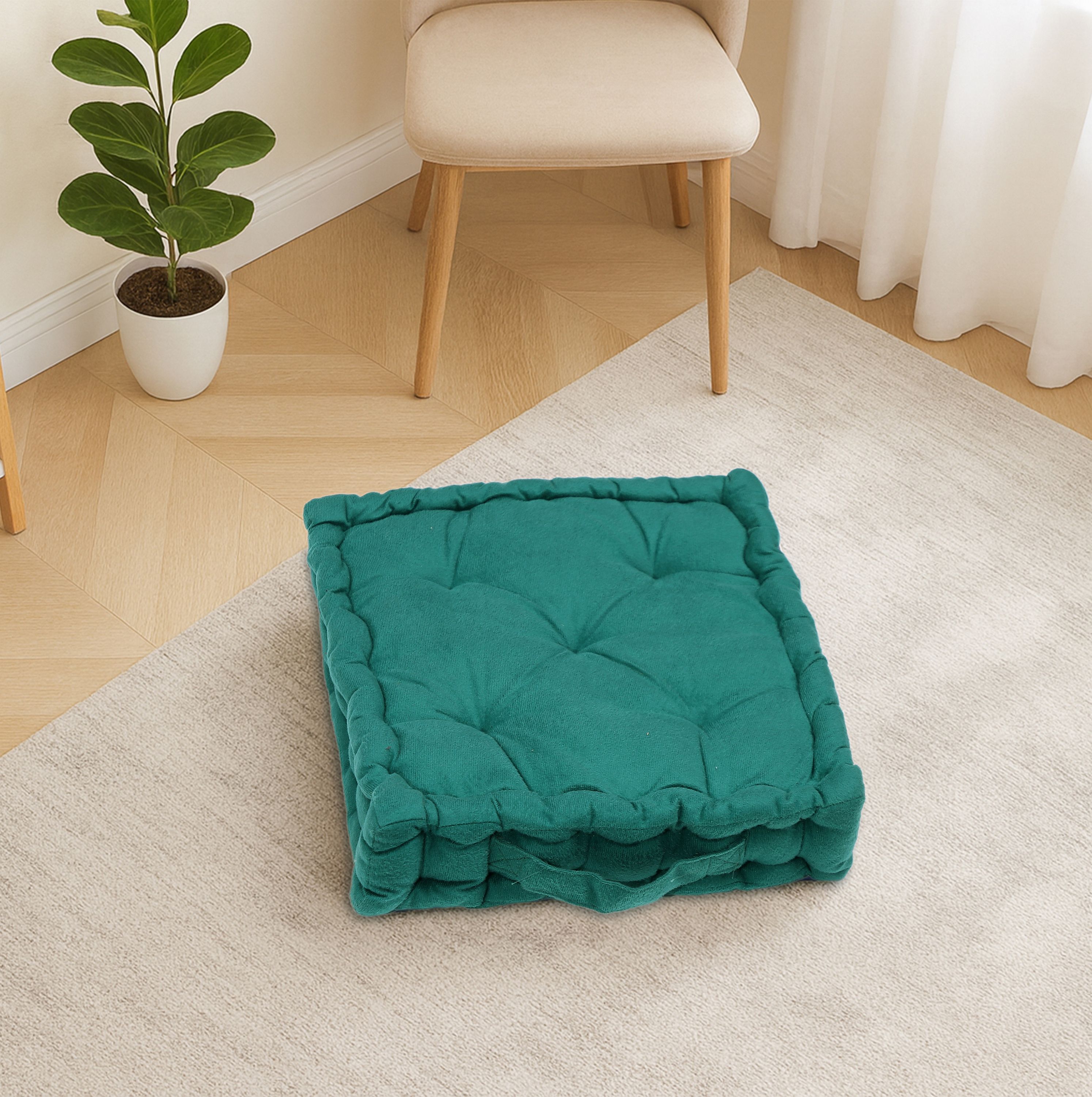 Cotton Solid Cushion Pack of 1-image-39