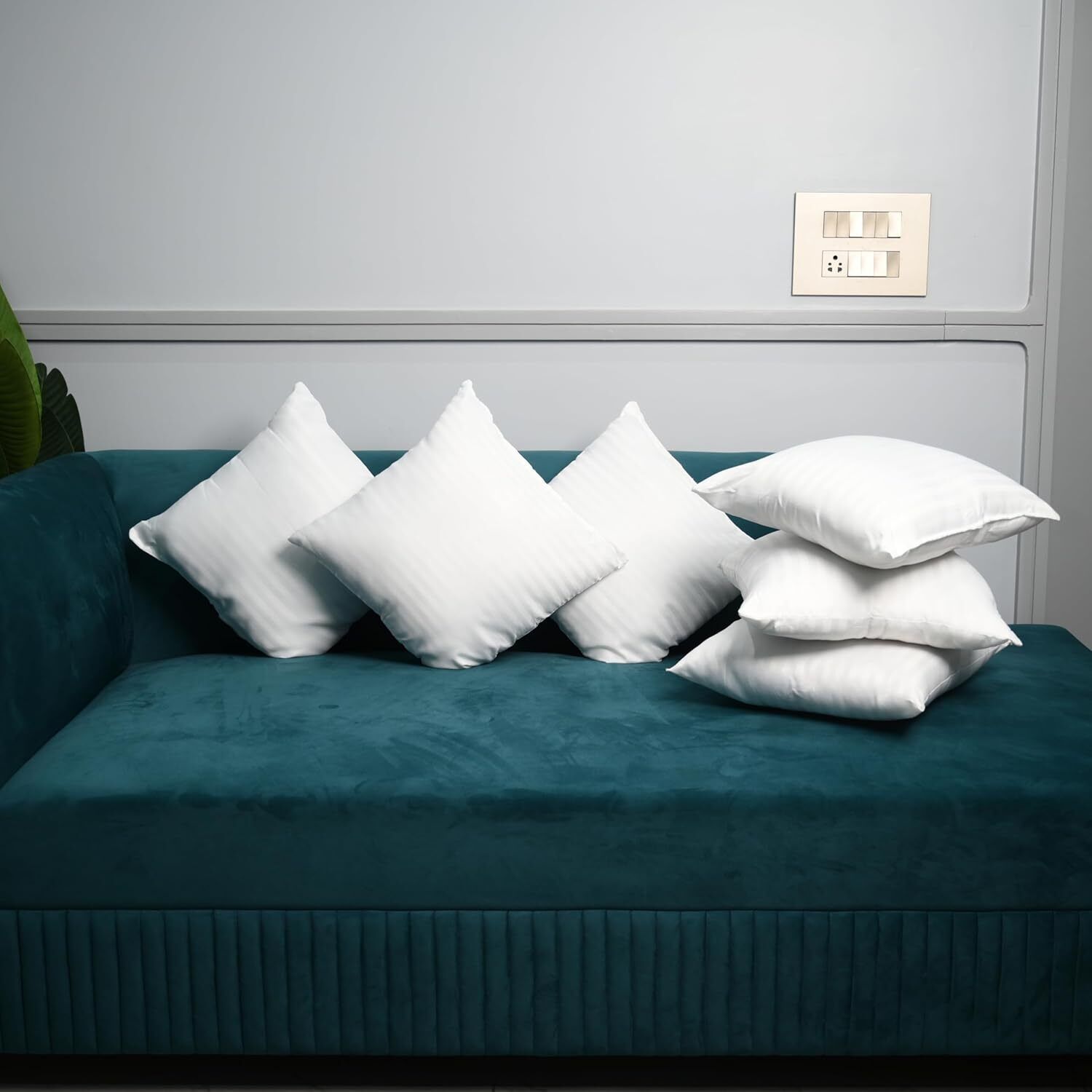Microfibre Bolster Pack of 6 Solid-image-24