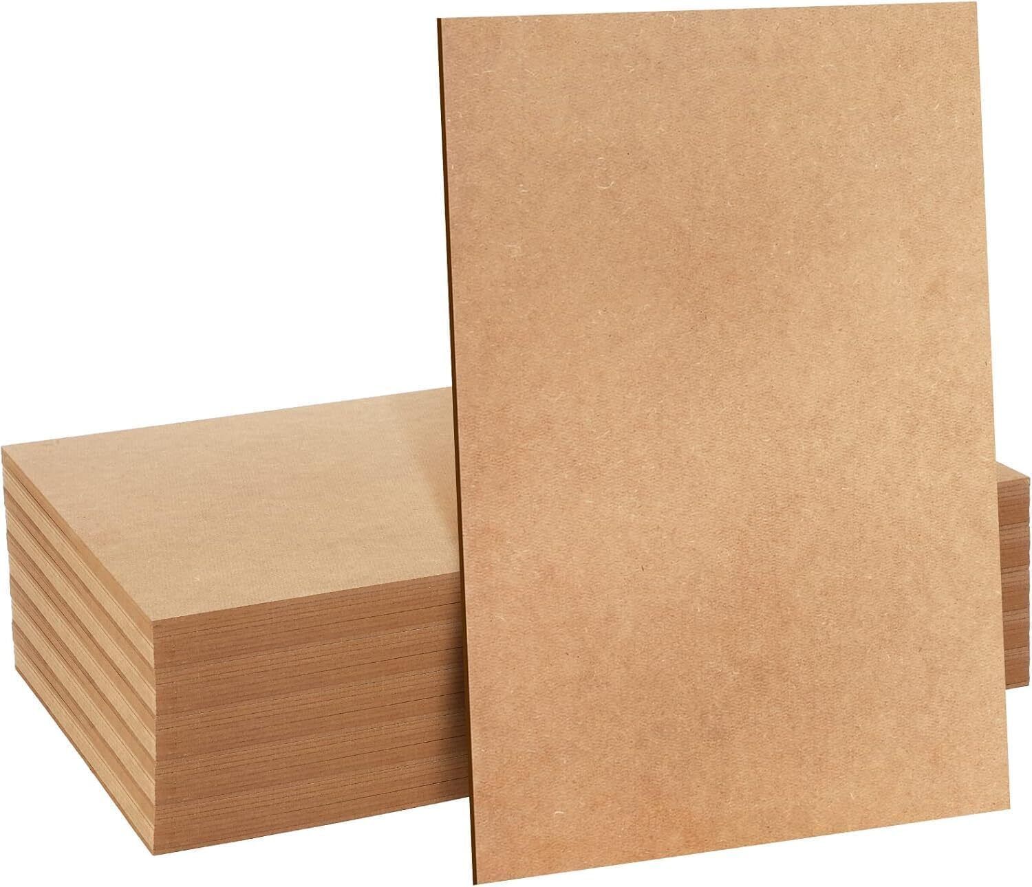 changrobe Pack of 6 Pin MDF Boards for DIY Art & Crafts - (9 Inch X 12 Inch) Wooden Cut-outs-picture-29