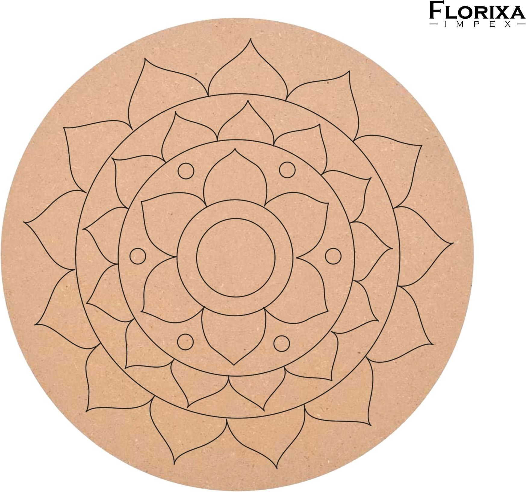 florixa impex FLAWAR MANDALA Wooden Cut-outs-picture-3