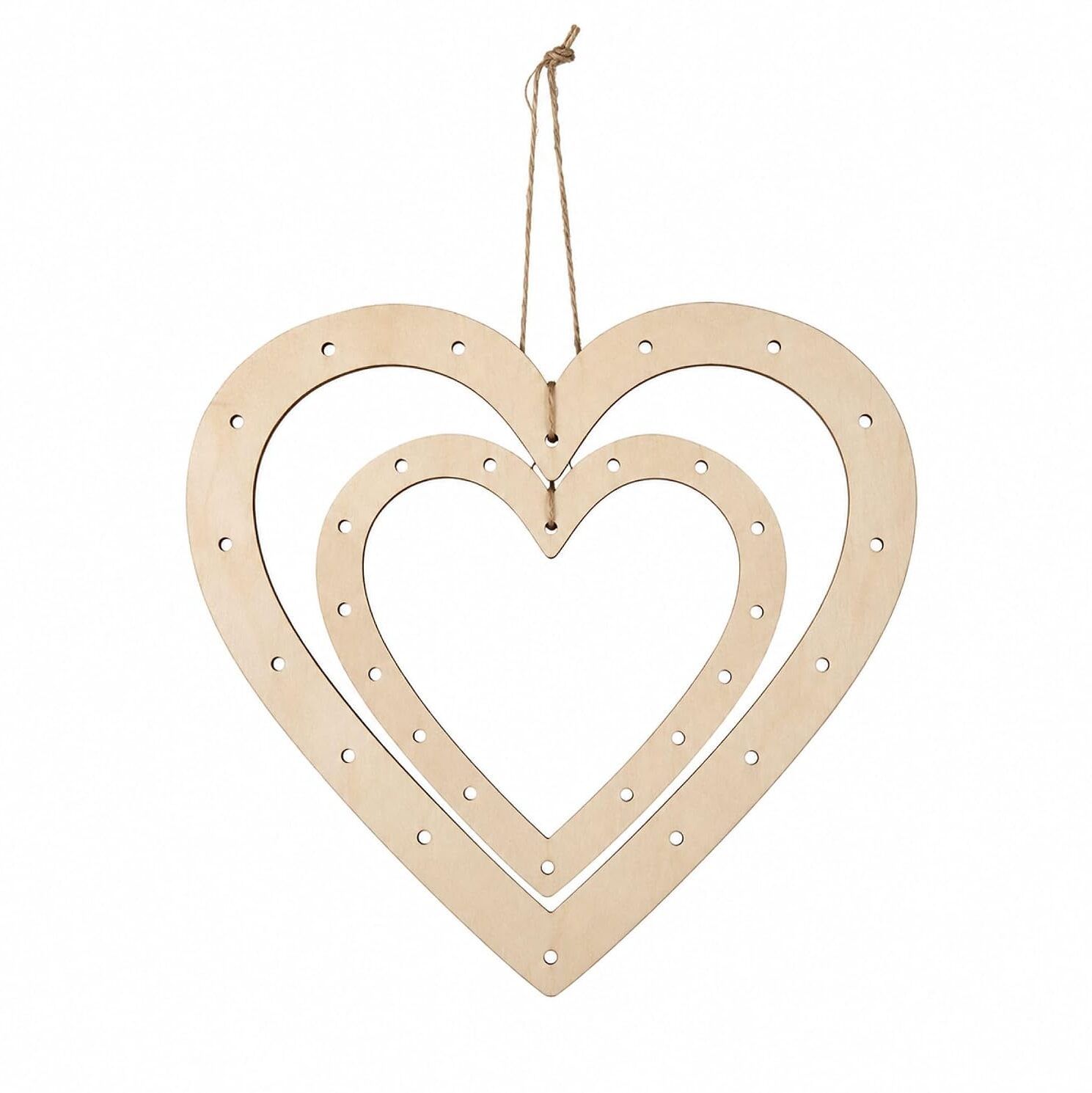 cliths mdf heart wreath frame for resin art and home decor Wooden Cut-outs-picture-21