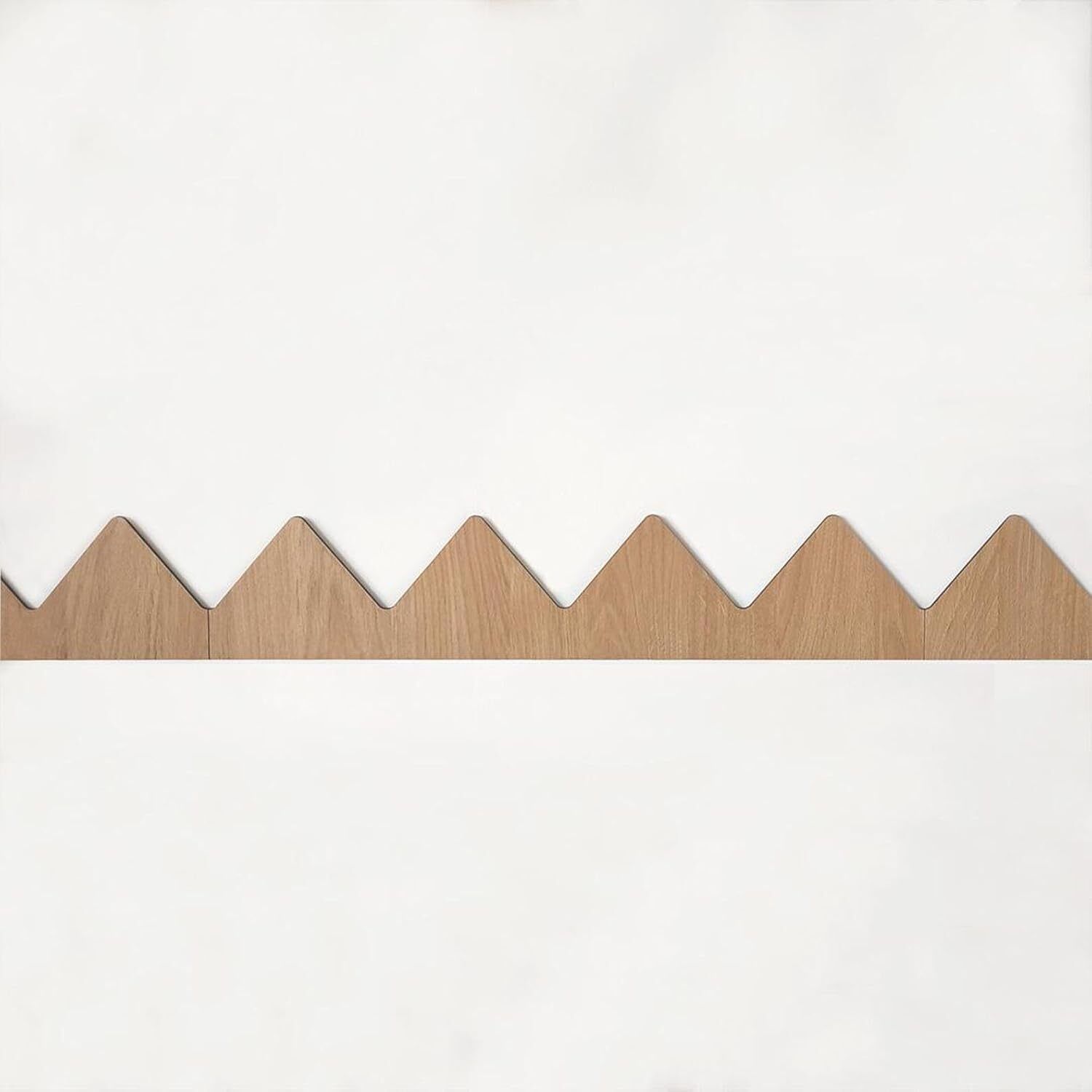 haoser 2 Pcs Mountain Shape Wooden Wall Molding Trim Wooden Cut-outs-picture-14