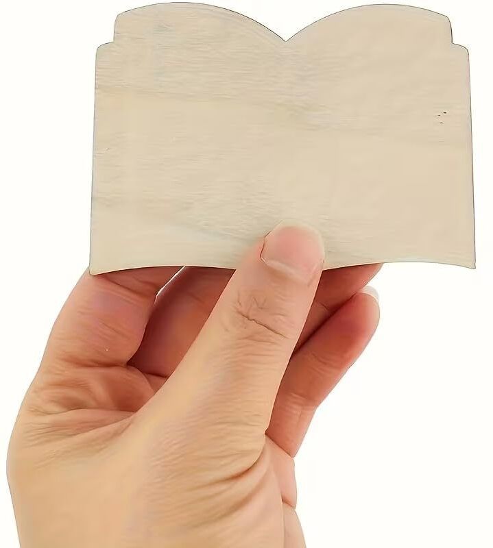 changrobe 10 Pcs Wooden Book Shape Cutouts Unfinished Book-Shaped Wooden Cut-outs-picture-25
