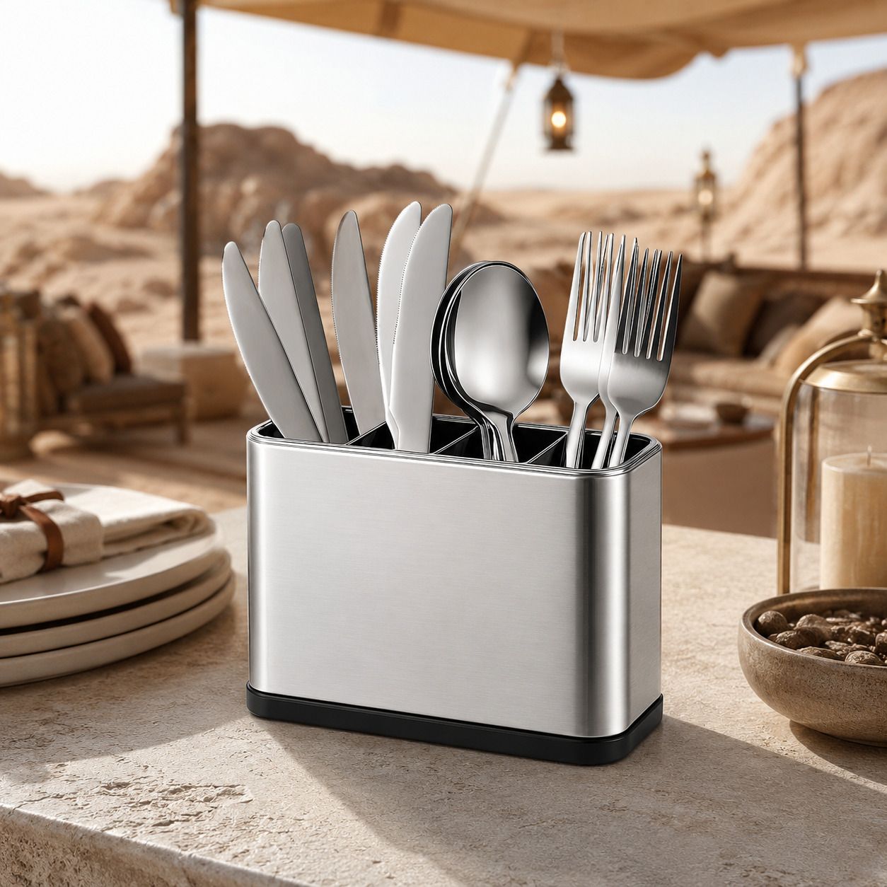 tesot Empty Cutlery Holder Case-picture-10