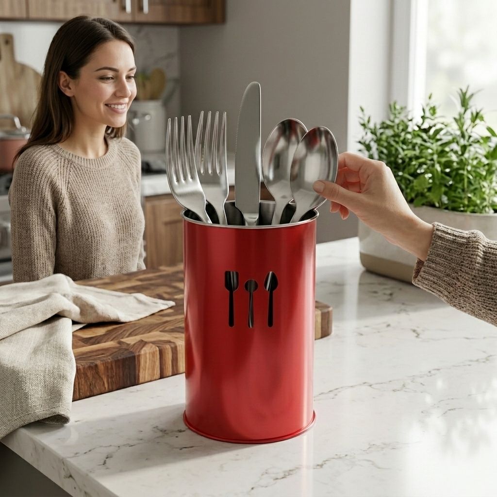 marqueonn Empty Cutlery Holder Case-picture-15
