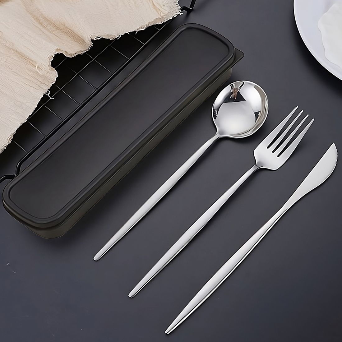 bonzeal Empty Cutlery Hard Case Cover Case-picture-23