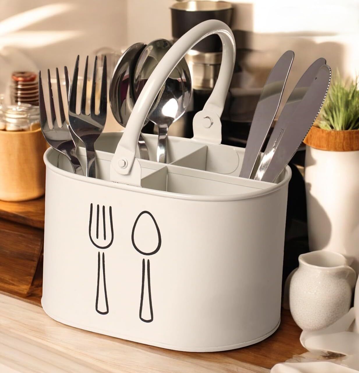 Empty Cutlery Holder Case