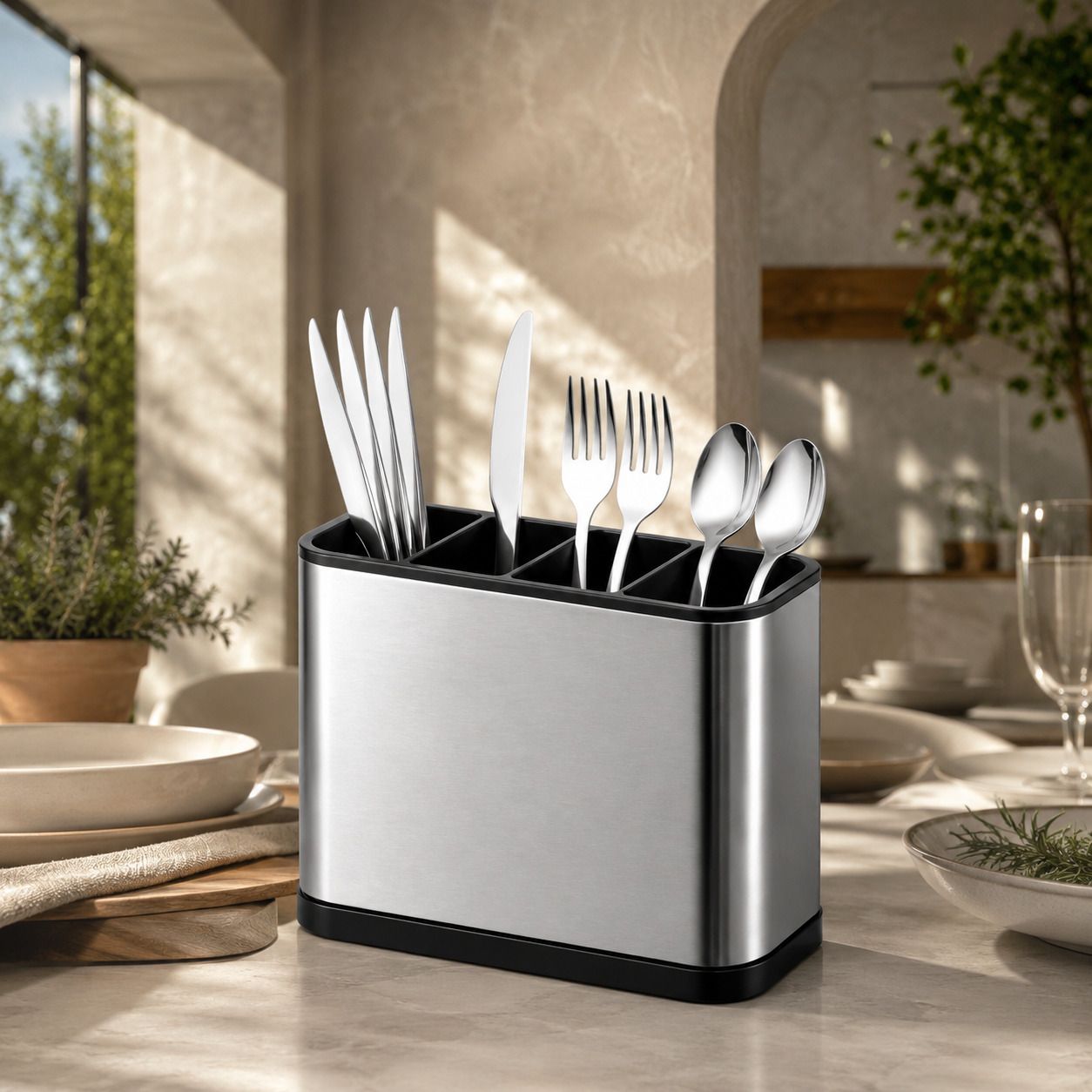tesot Empty Cutlery Holder Case-picture-14