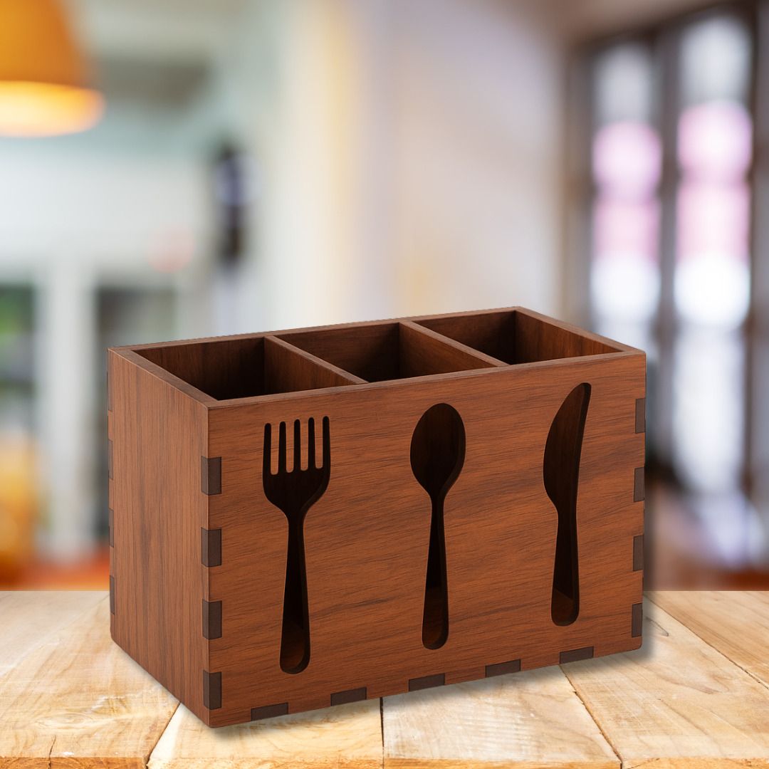 Empty Cutlery Holder Case