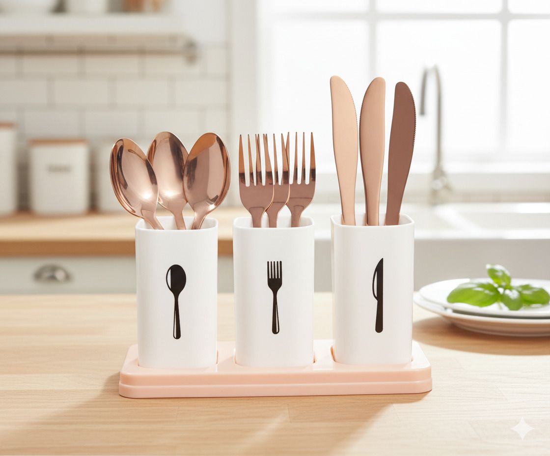 Empty Cutlery Holder Case