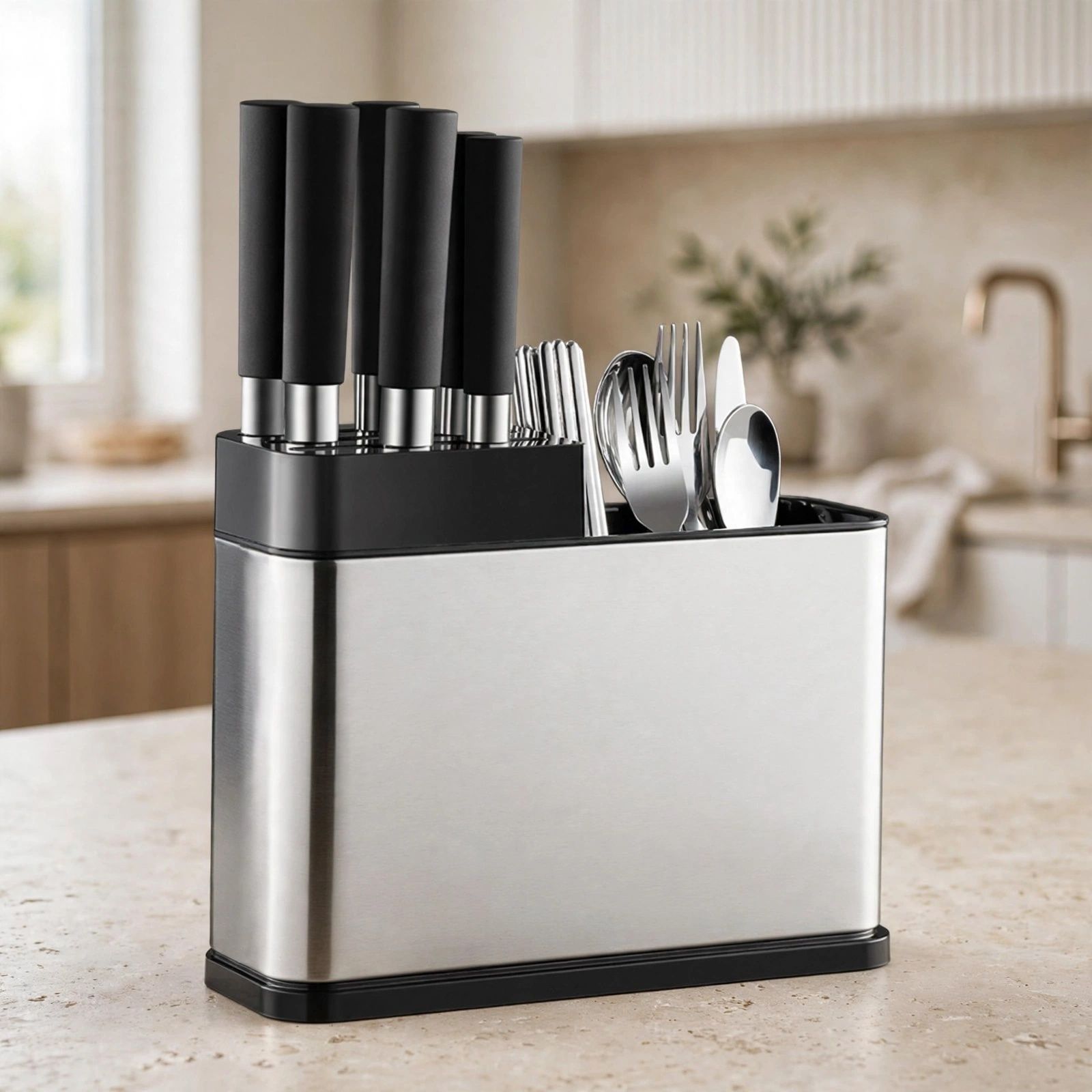empty cutlery holder case