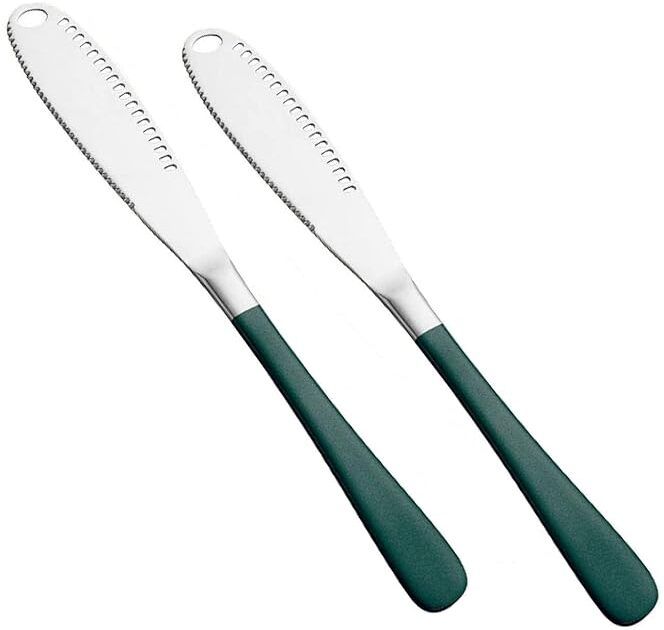 3-in-1 Butter Knife Stainless Steel Luxury Finish Butter Spreader Knife Stainless Steel Bread Knife Set-image-28