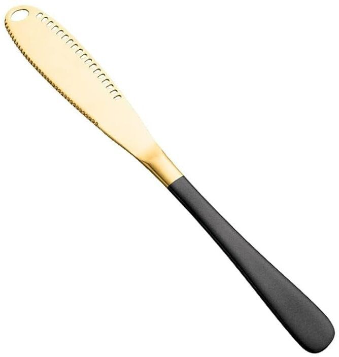 3-in-1 Butter Knife with Holes Multifunctional Butter Knife Stainless Steel Bread Knife-image-27