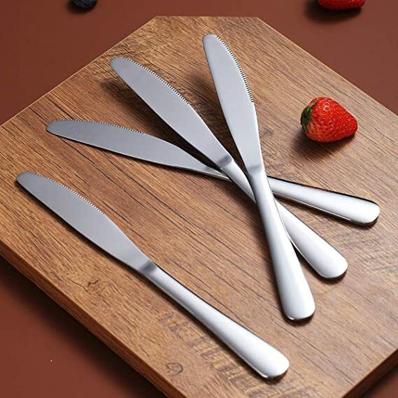 butter knives set of 4 Stainless Steel Butter Spreader Set