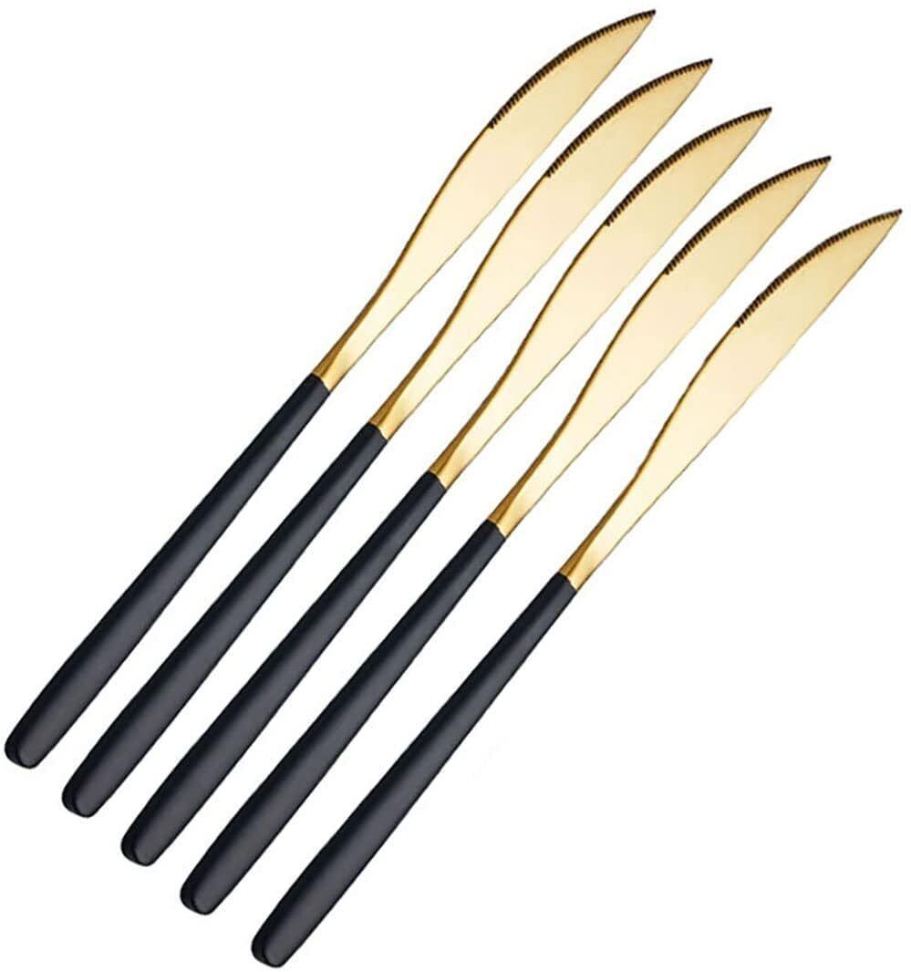 takositio Golden Steel Butter Spreader Knife Stainless Steel Butter Spreader Set-picture-44