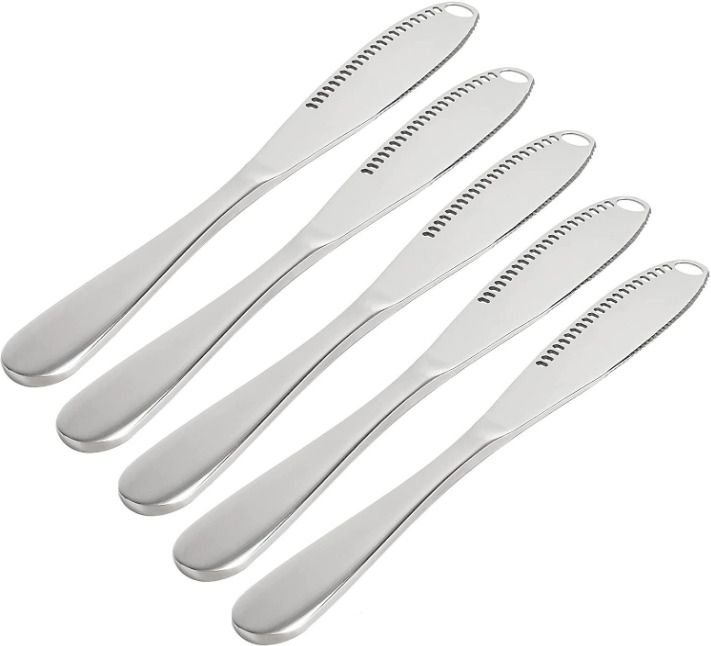 Butter & cheese Spreader Knives Stainless Steel Butter Spreader Set-image-20