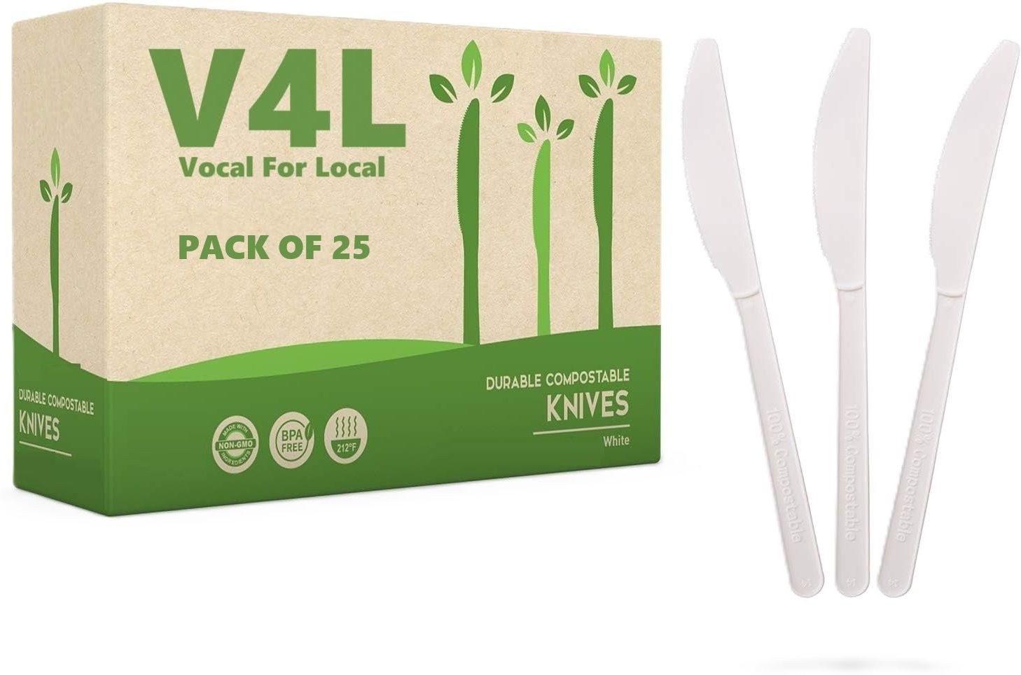 Bamboo Butter Spreader, Dessert Knife, Cheese Knife Set