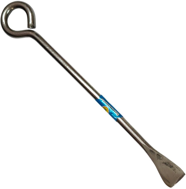 Heavy Duty Steel Tire Lever Tool with Hook End, 30 cm Stainless Steel Steak Knife-image-13