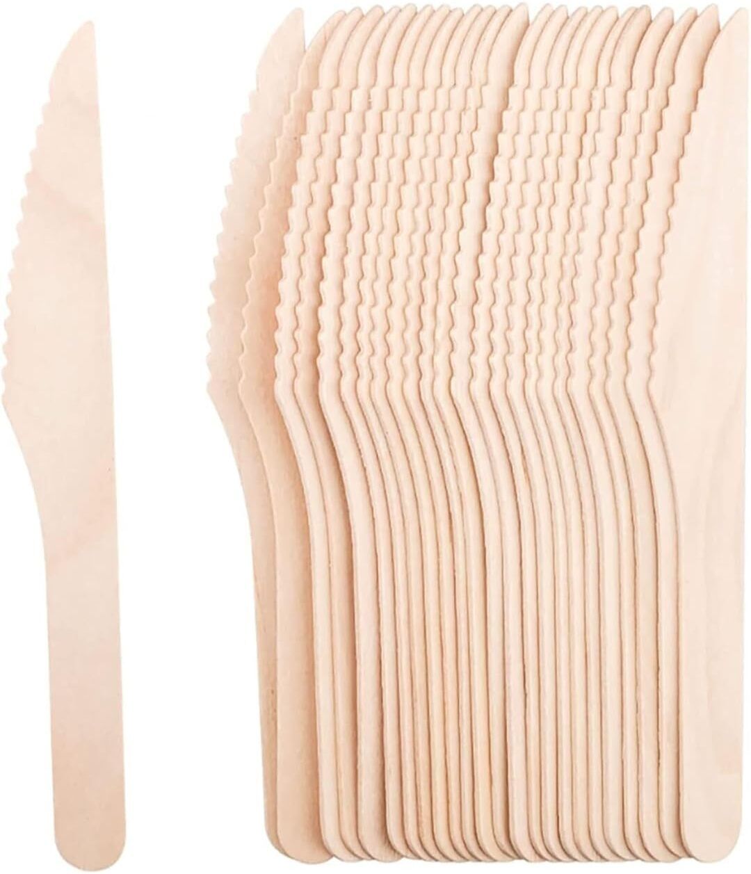 Wooden Dessert Knife Set