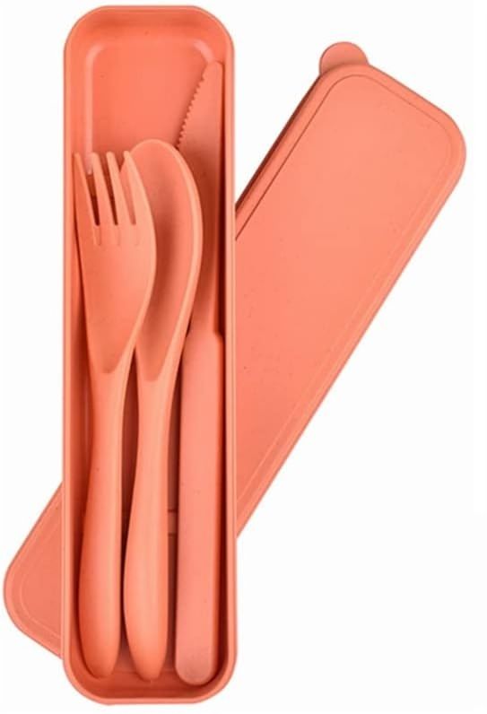 Wheat Straw Cutlery Set,Utensils for Travel,Work,Picnic,Camping And Daily Use Polypropylene, Plastic Dessert Knife