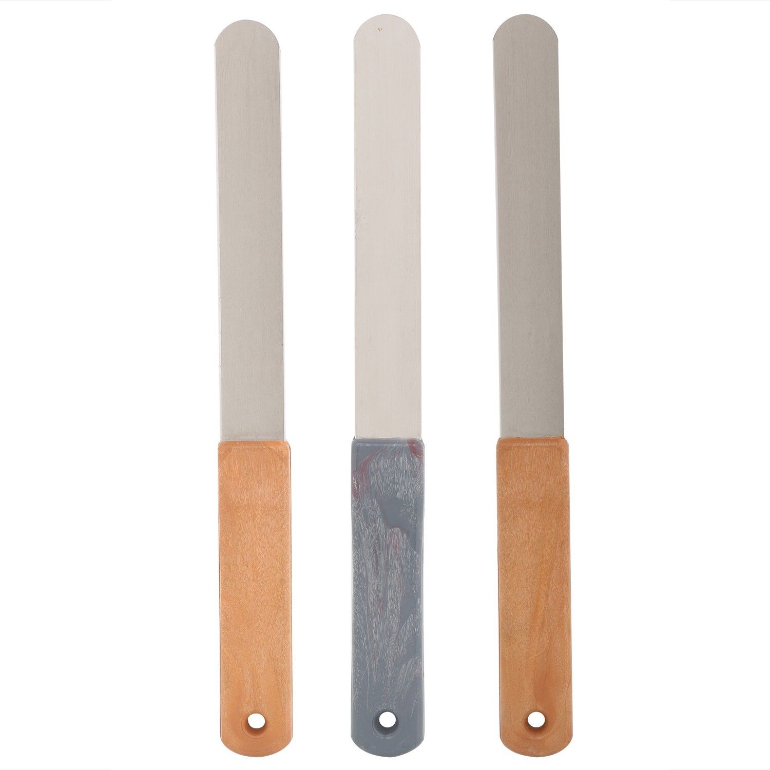 Milestouch- Pack Of 3 Stainless Steel Butter Spreader Set