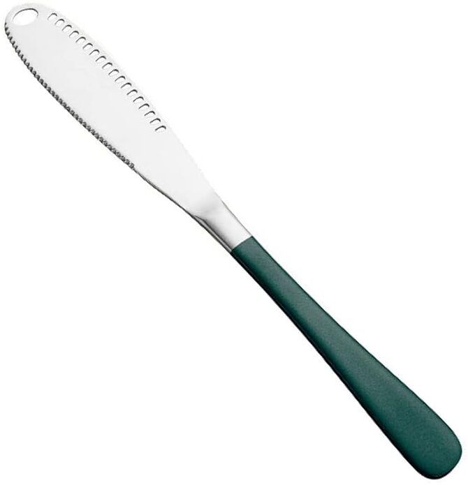 Stainless Steel Luxury Finish Butter Spreader Knife, Multifunctional Stainless Steel Bread Knife-image-46