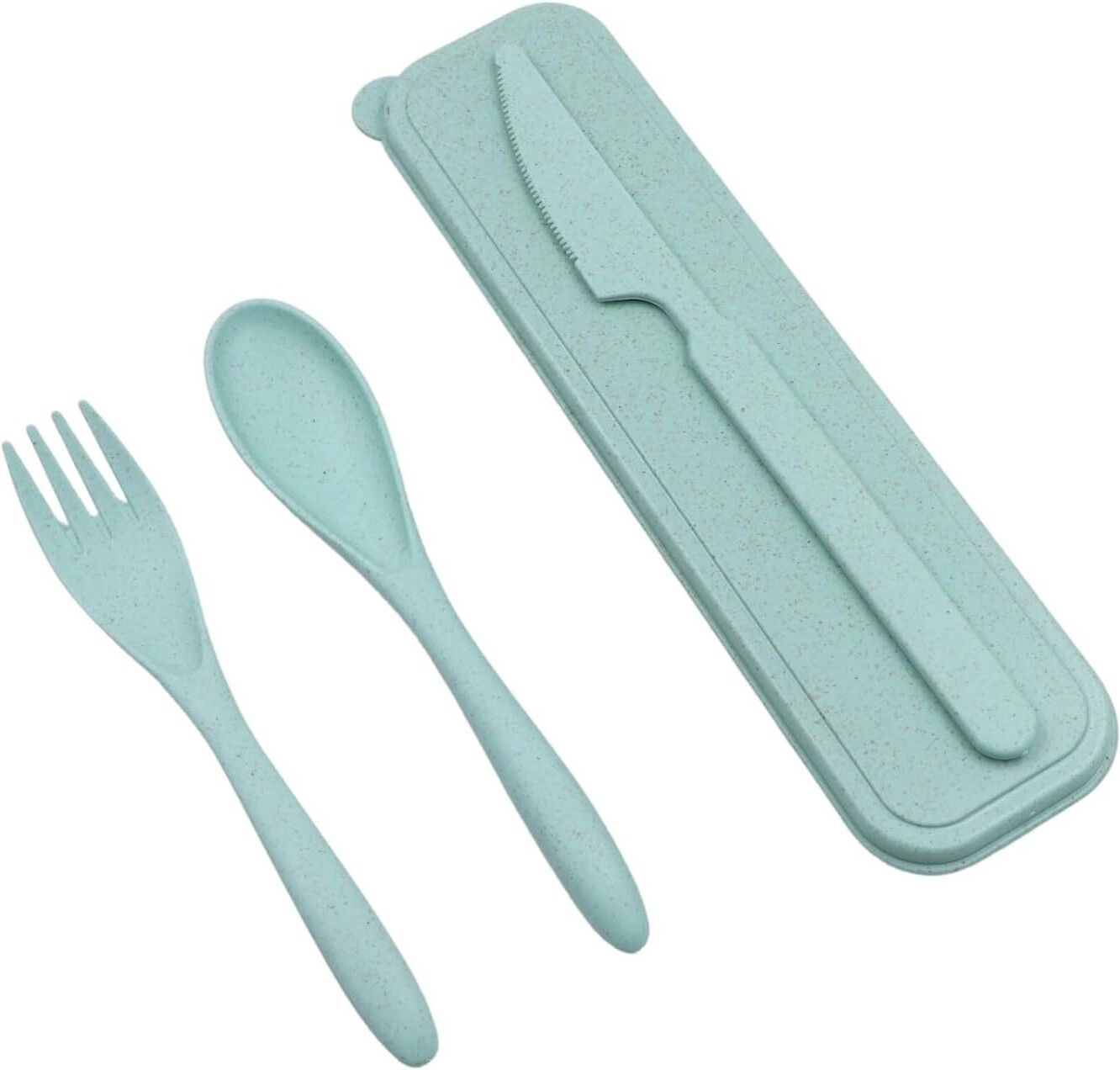 Wheat Straw Cutlery Set,Utensils for Travel,Work,Picnic,Camping And Daily Use Polypropylene, Plastic Dessert Knife