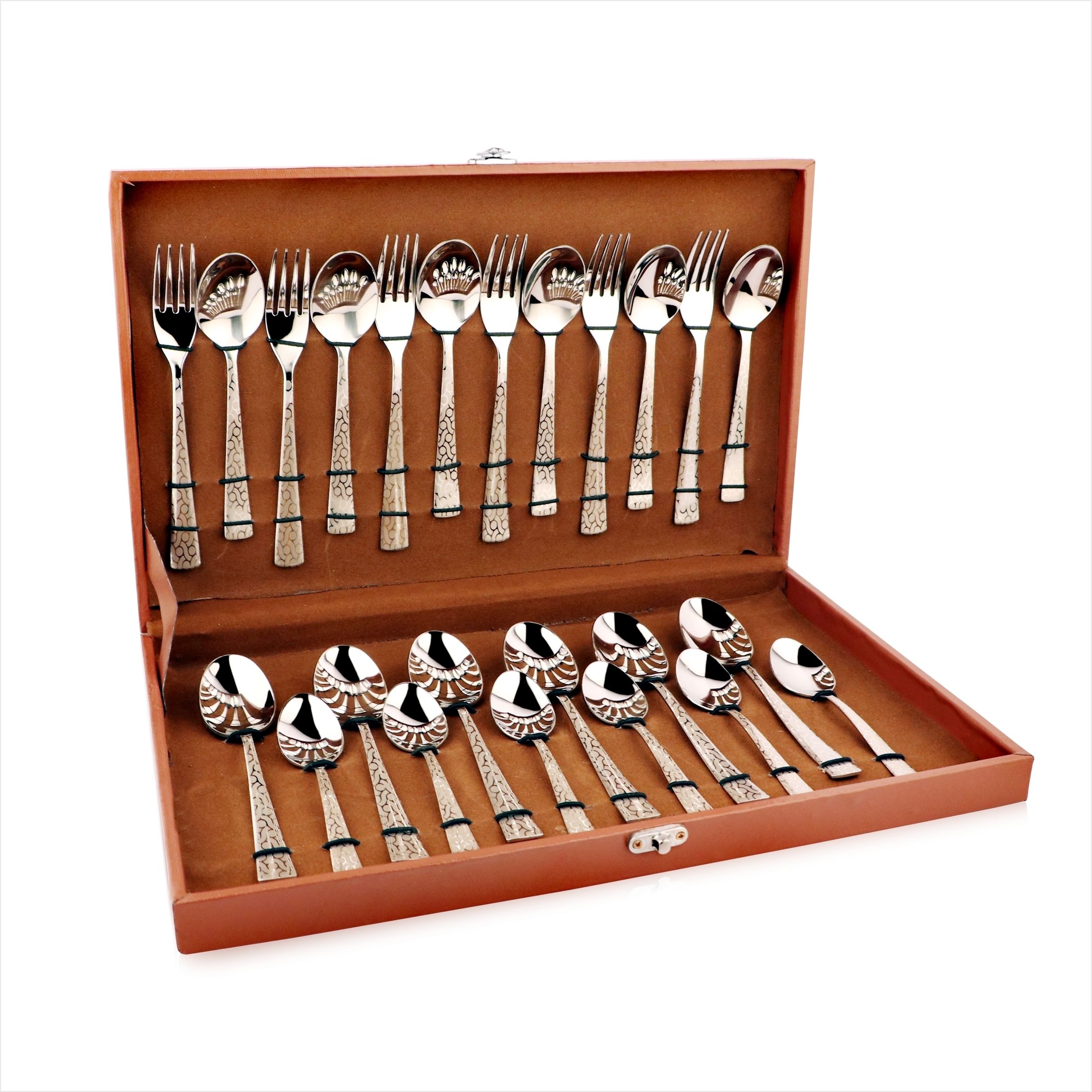 Pacific 24 pc cutlery box Stainless Steel Cutlery Set-image-47